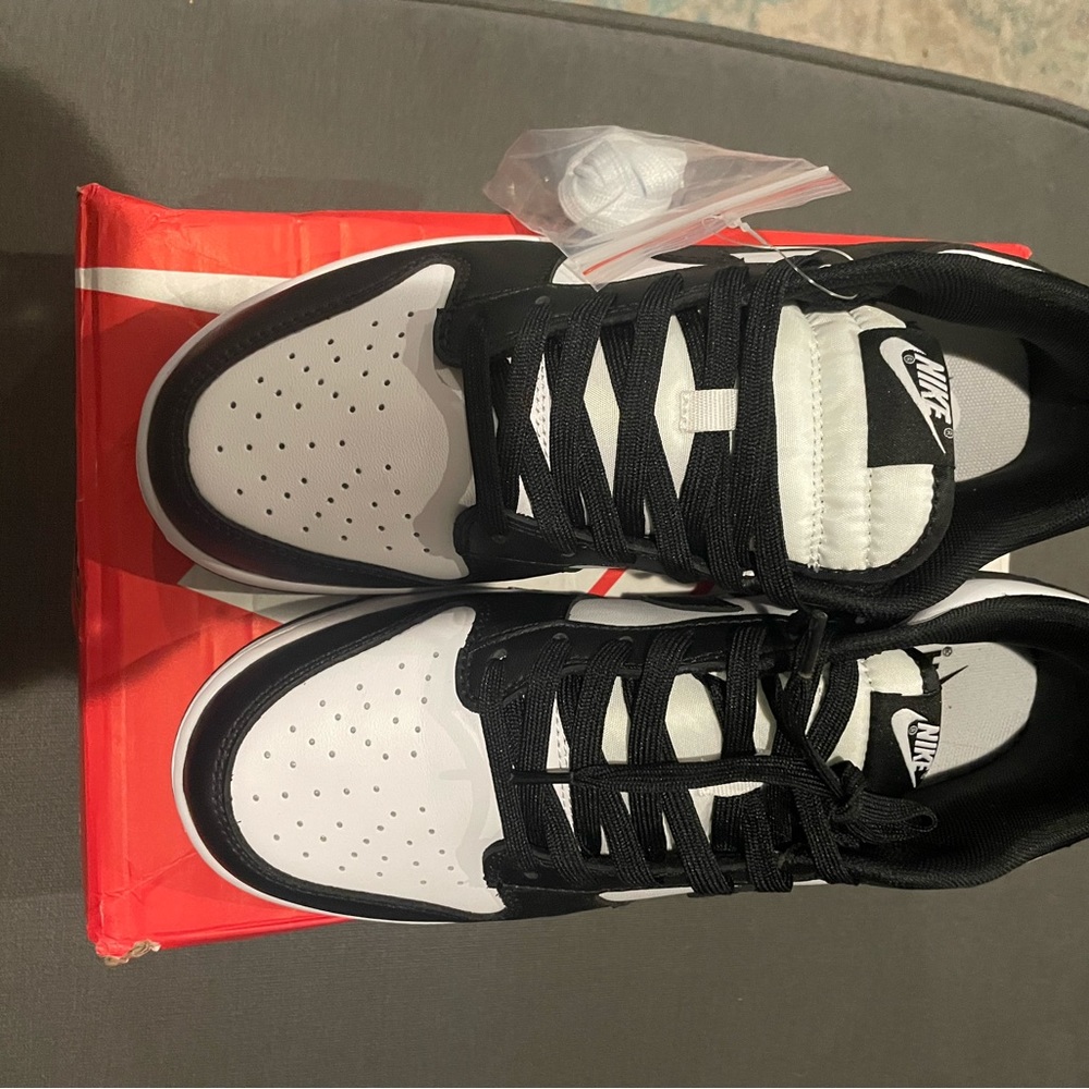 Nike Dunk Low Black and White